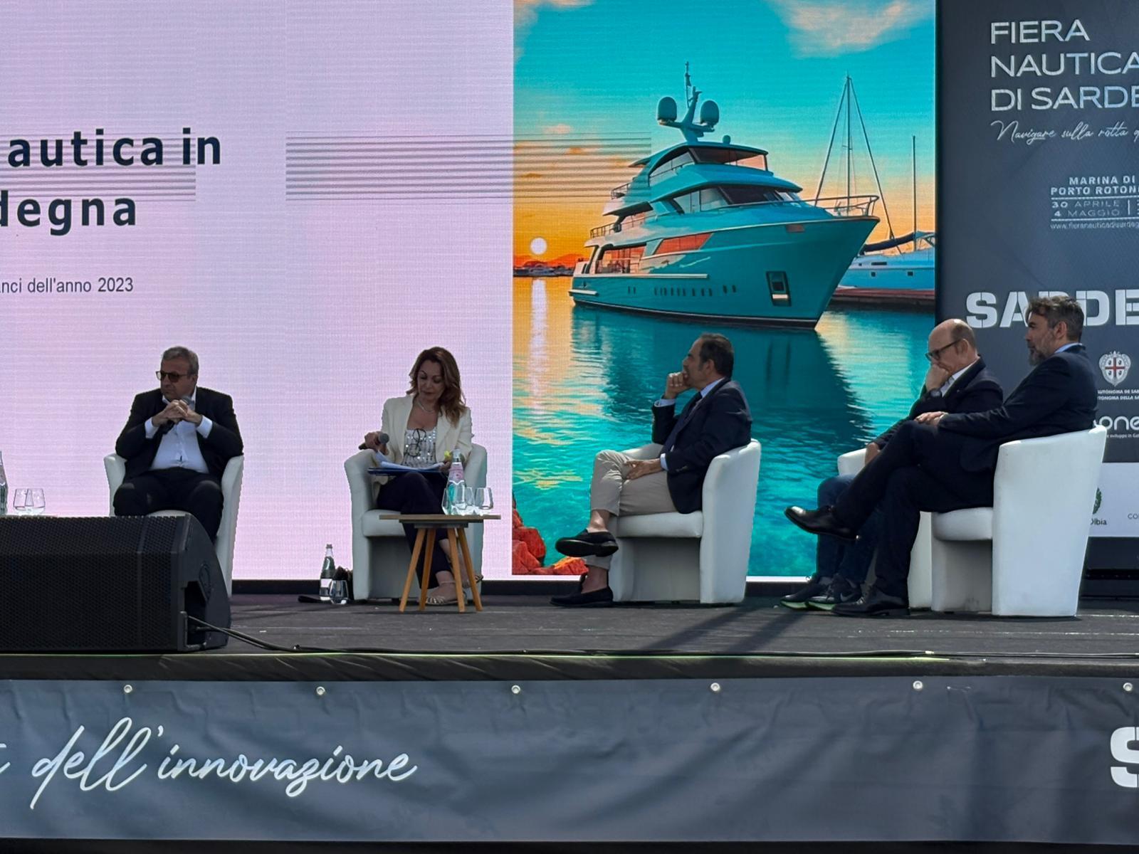 La presentazione dello studio alla Fiera Nautica di Sardegna. Ph. Clara Santinelli